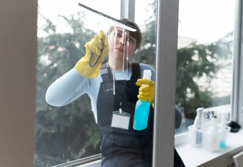 Nettoyage de vitres intérieures et extérieures à Collobrières